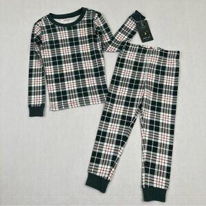*new* Petit Lem 2pc Organic Cotton Long John Pajama Set